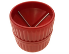 Alkan-2 in-1-Rohrentgrater-rot