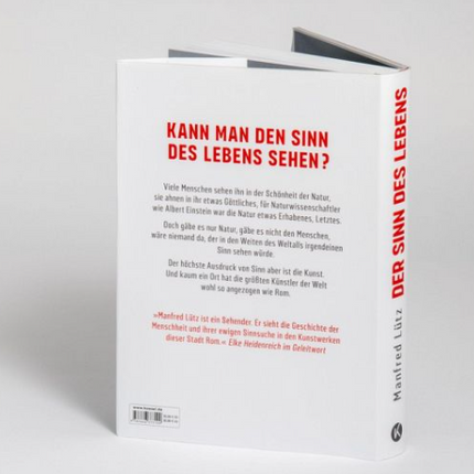 Der Sinn des Lebens hinten