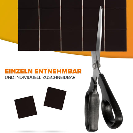 Magnetplättchen selbstklebend 2 mm dünn und zuschneidbar