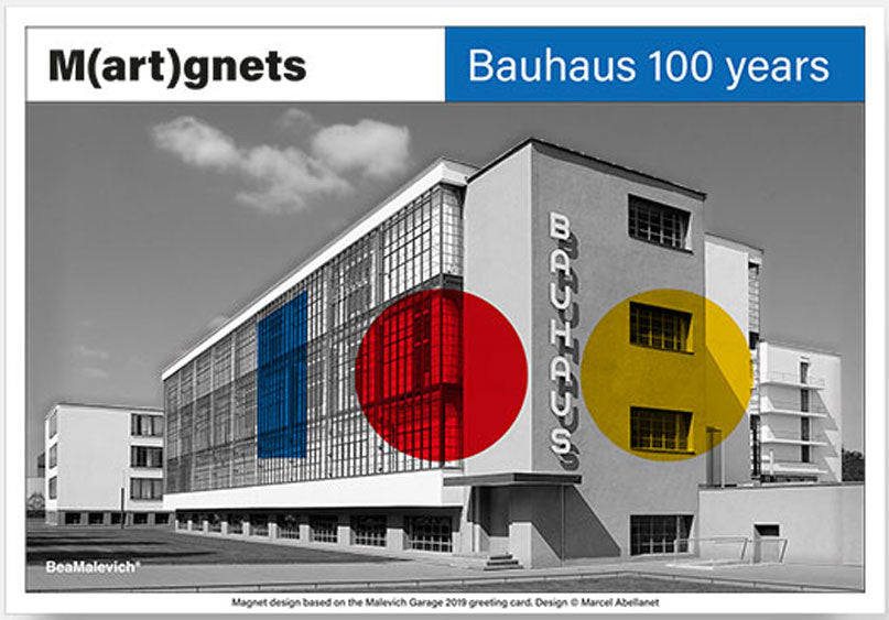 Magnet "M(art)gnet Bauhaus" by Beamalevich