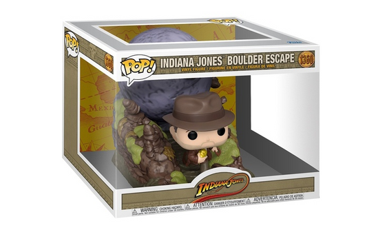 Indiana Jones Boulder Escape 1360 - Funko Pop! Vinyl Figur