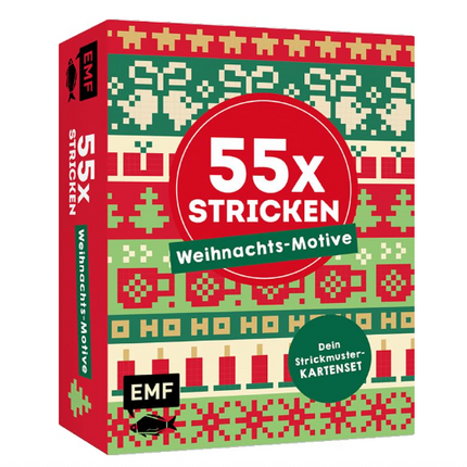 55 x Stricken Weihnachts-Motive | Dein Set EMF