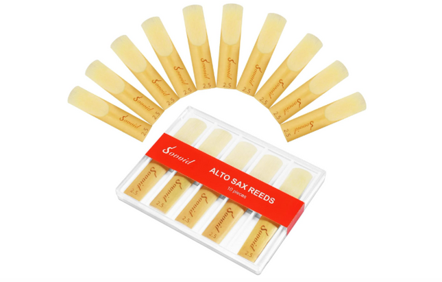 Sovvid Alto Sax Reeds | 10 Stück Saxophon Blätter 2.5