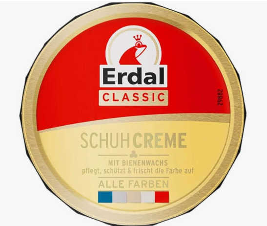 Erdal Schuhcreme mit Bienenwachs | alle Farben 75ml
