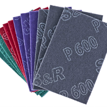 S&R Schleifvlies-Pads | 12er Set
