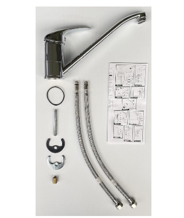 Eurosanit NF Chrom Wasserhahn | Waschbeckenarmatur