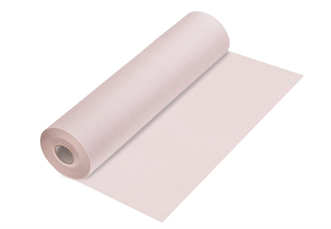 Tischläufer Blush Rosé 30cm x 25m | 100% Mosel