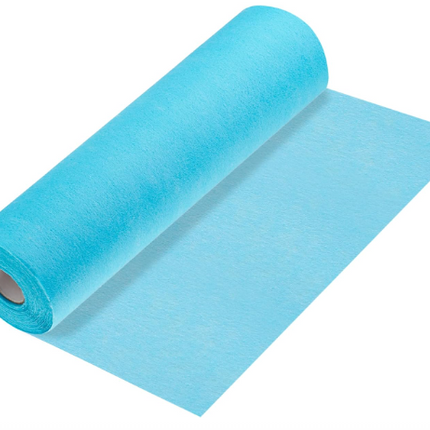 Tischläufer Aqua Blau 30cm x 25m | 100% Mosel