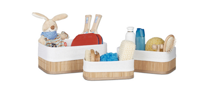 bad-aufbewahrungskörbe-set-3-teilig-bambus-relaxdays