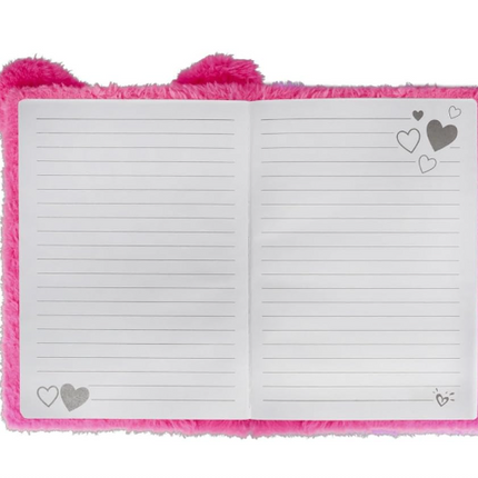 bbklostermann-notizbuch-plüsch-bär-pink-A5 3
