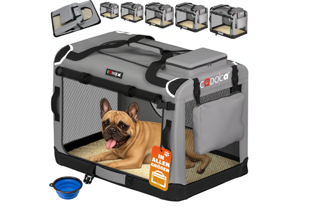 cadoca-tiertransportbox-M-60x42x44-grau