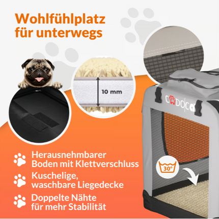 cadoca-tiertransportbox-M-60x42x44-grau 4