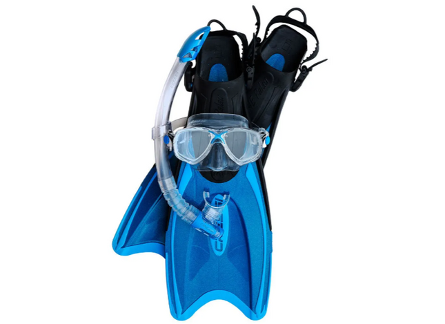 cressi-palau-marea-set-blau-schnorchelset