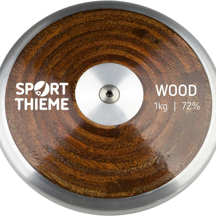 Wettkampf-Diskus aus Holz – 1 kg - Sport-Thieme