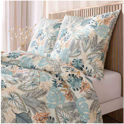 estella-mako-satin-bettwäsche-liane-155x220-azur 3