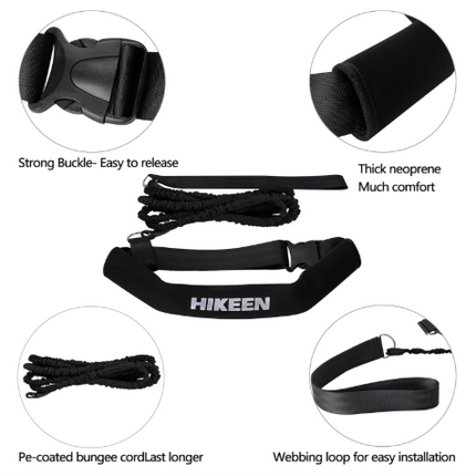 hikeen-schwimmgurt-schwimmtrainingsgürtel-schwarz 2