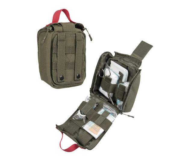 ifak-pouch-laser-cut-25-teilig-olive-mil-tec 2