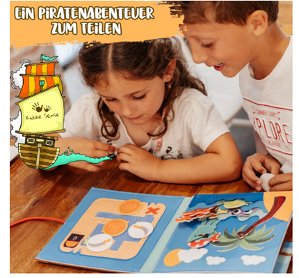 kiddie-sense-montessori-filzbuch-fühlbuch-piraten-kinder 2