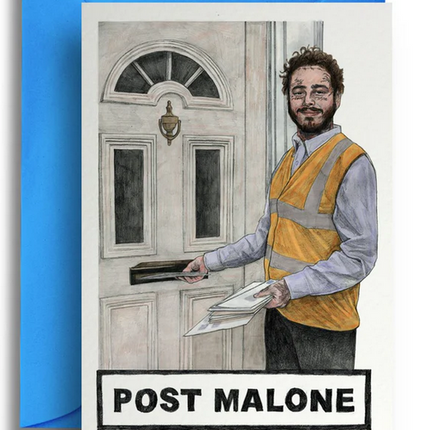 lustige-karte-mit-briefumschlag-post-malone-quitegoodcards