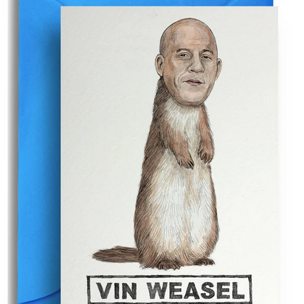 lustige-karte-mit-briefumschlag-vin-diesel-vin-weasel-quitegoodcards