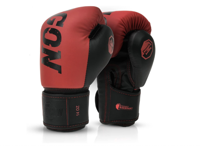 madgon-boxhandschuhe-14oz-rot-schwarz