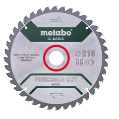 metabo-classic-216-40-zähne-holz-kreissägeblatt