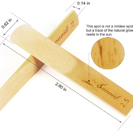 sovvid-alto-sax-reeds-10-stk-2.5-saxophon-blätter 2