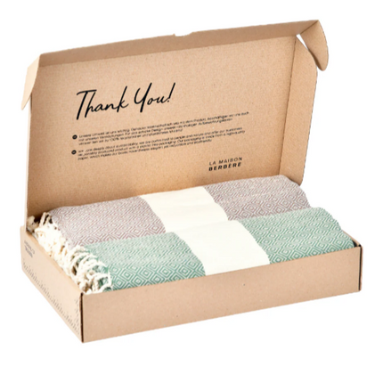 tadussi-fouta-la-mison-berbere-2er-set-saunatuch-olivgrün-taupe 6