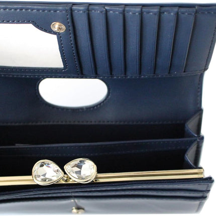 ted-baker-aleshas-large-teardrop-bobble-purse-navy-geldbörse 2